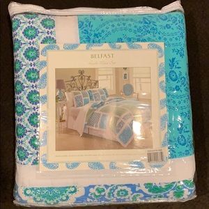 Twin Patchwork Quilt and Sham